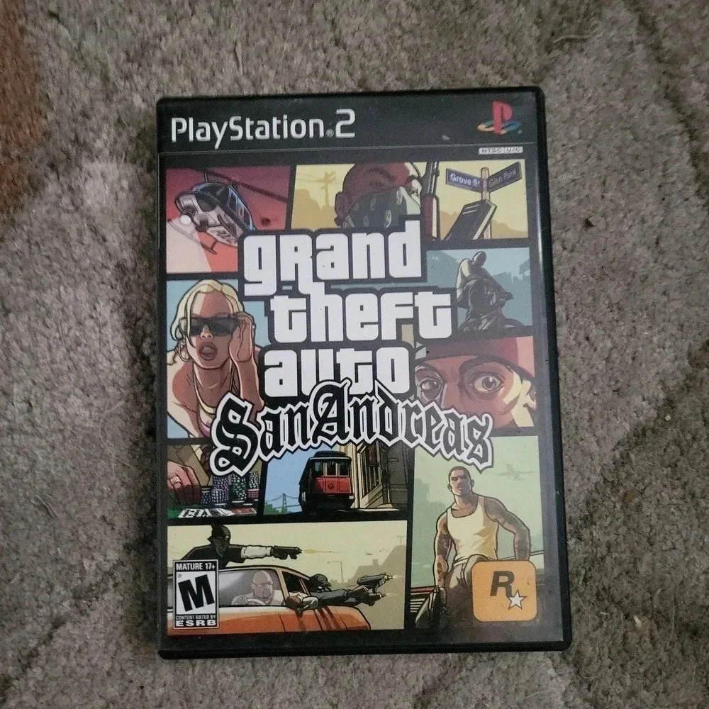 Grand Theft Auto San Andreas PS2